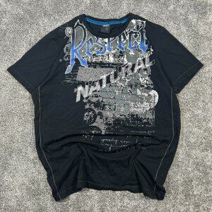 Cyber Y2K Object black skater grunge graphic T shirt